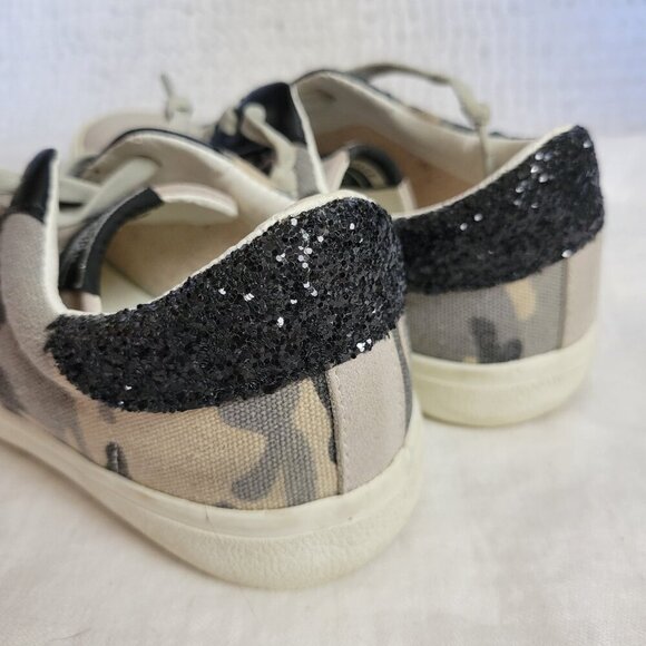Vintage Havana Camo Sz 7.5 VH Est. 1954 Gail Multi Shoes Stars Sneaker low EUC - Picture 5 of 11